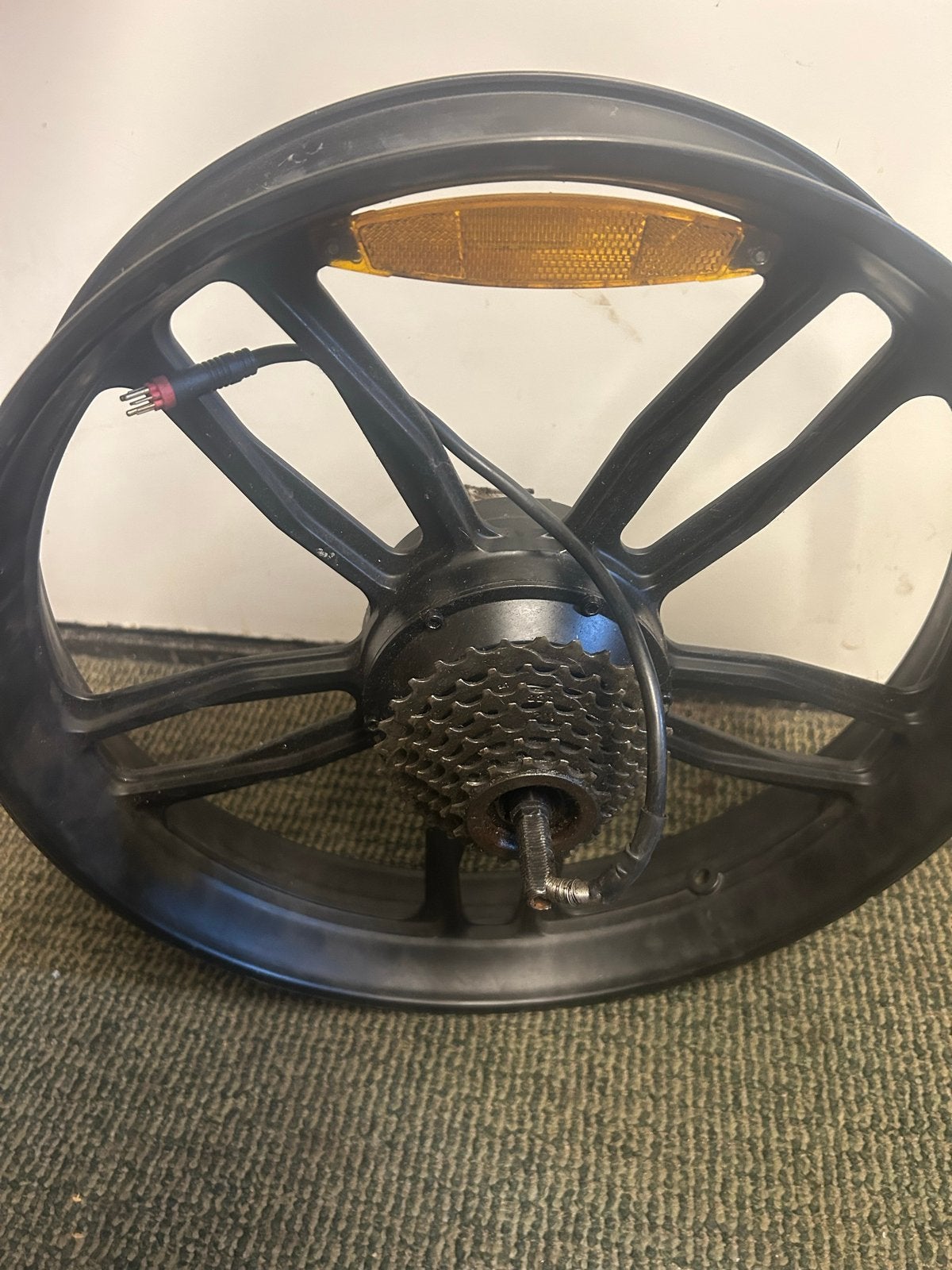 Motor voor Fatbike - Achterwiel met motor, Fietsen en Brommers, Gebruikt, Overige materialen, Ophalen of Verzenden, Motor