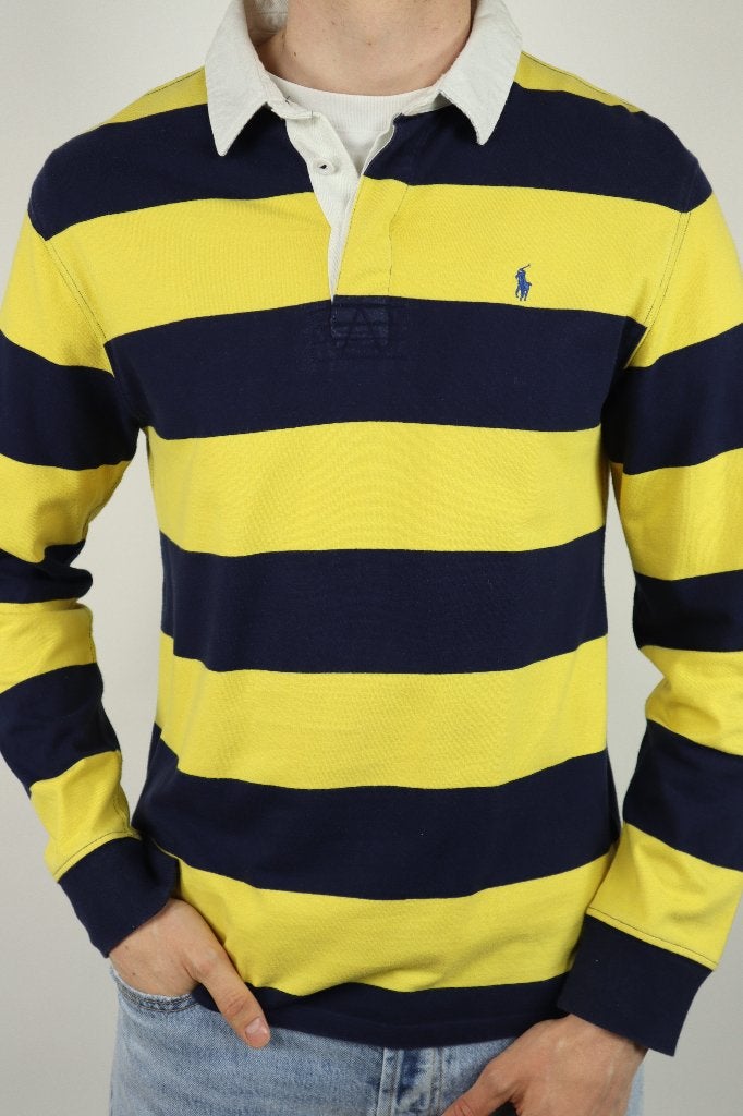 Ralph Lauren (rugby) polo shirt met lange mouw - S, RALPH LAUREN, -, Ophalen of Verzenden, -