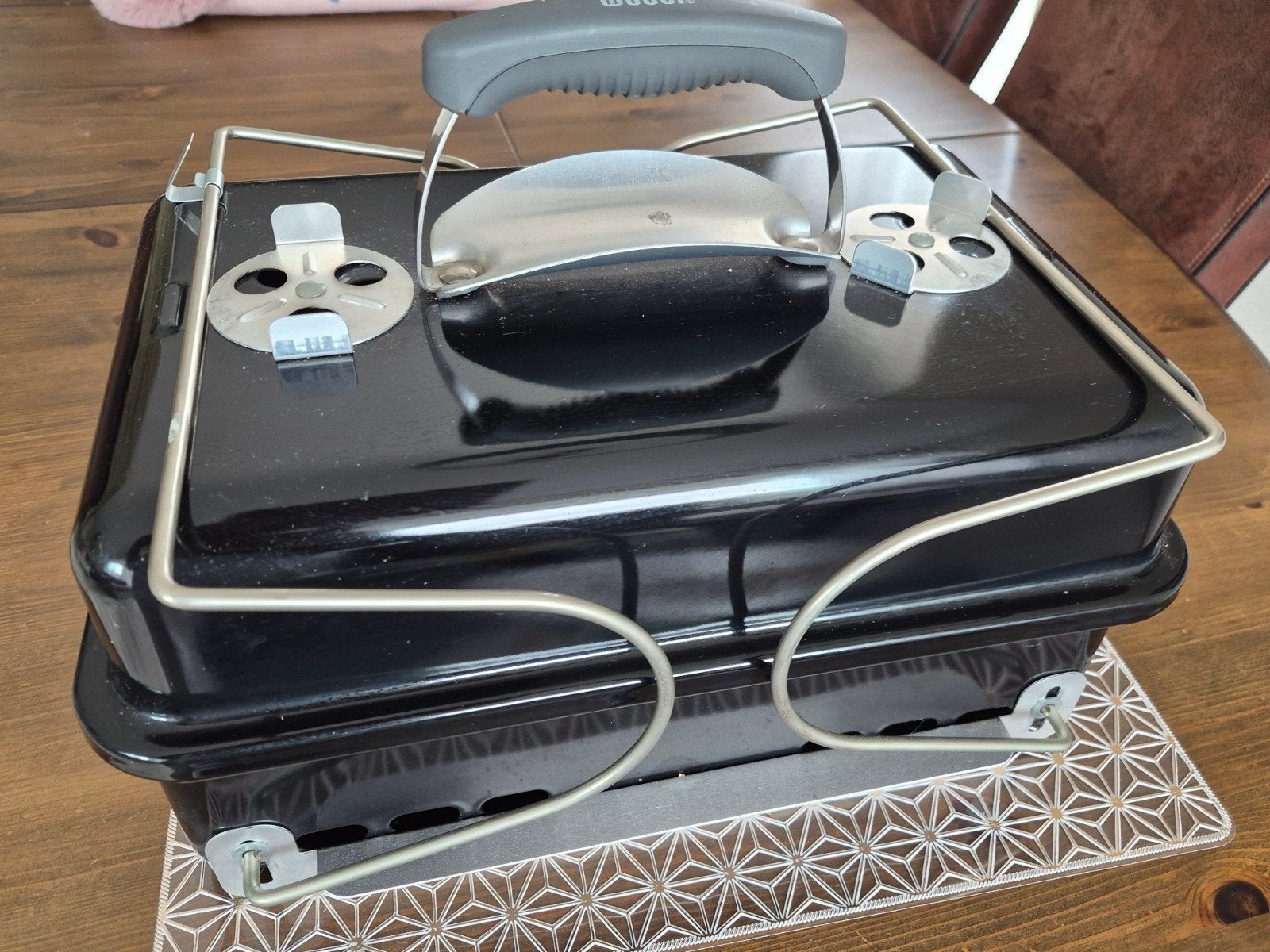 Weber tafel BBQ, Ophalen, Gebruikt