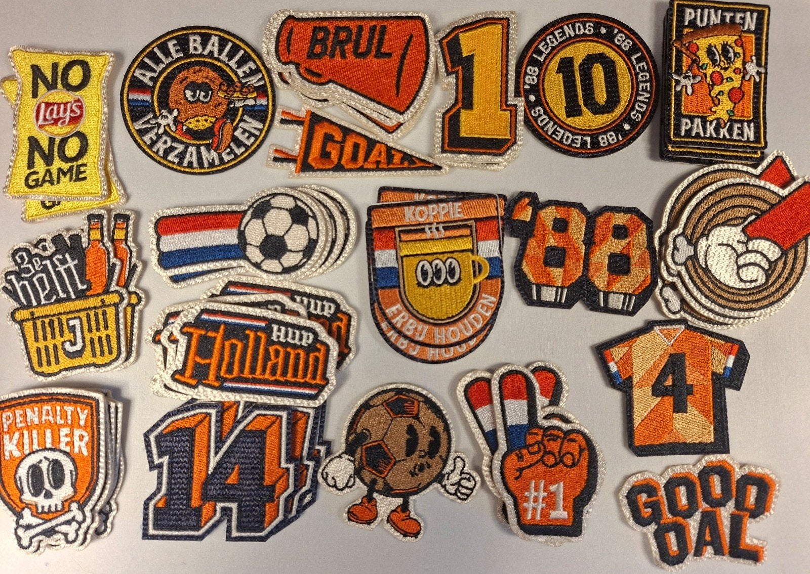 Jumbo Juich Jack Emblemen, Hobby en Vrije tijd, Stickers en Plaatjes, Ophalen, Nieuw, Meerdere plaatjes