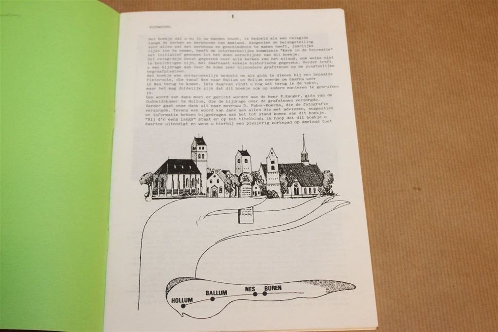 Rij d\'r Eens Langs — Reisgids Amelander Kerken & Zerken 198, Ophalen of Verzenden, Gelezen