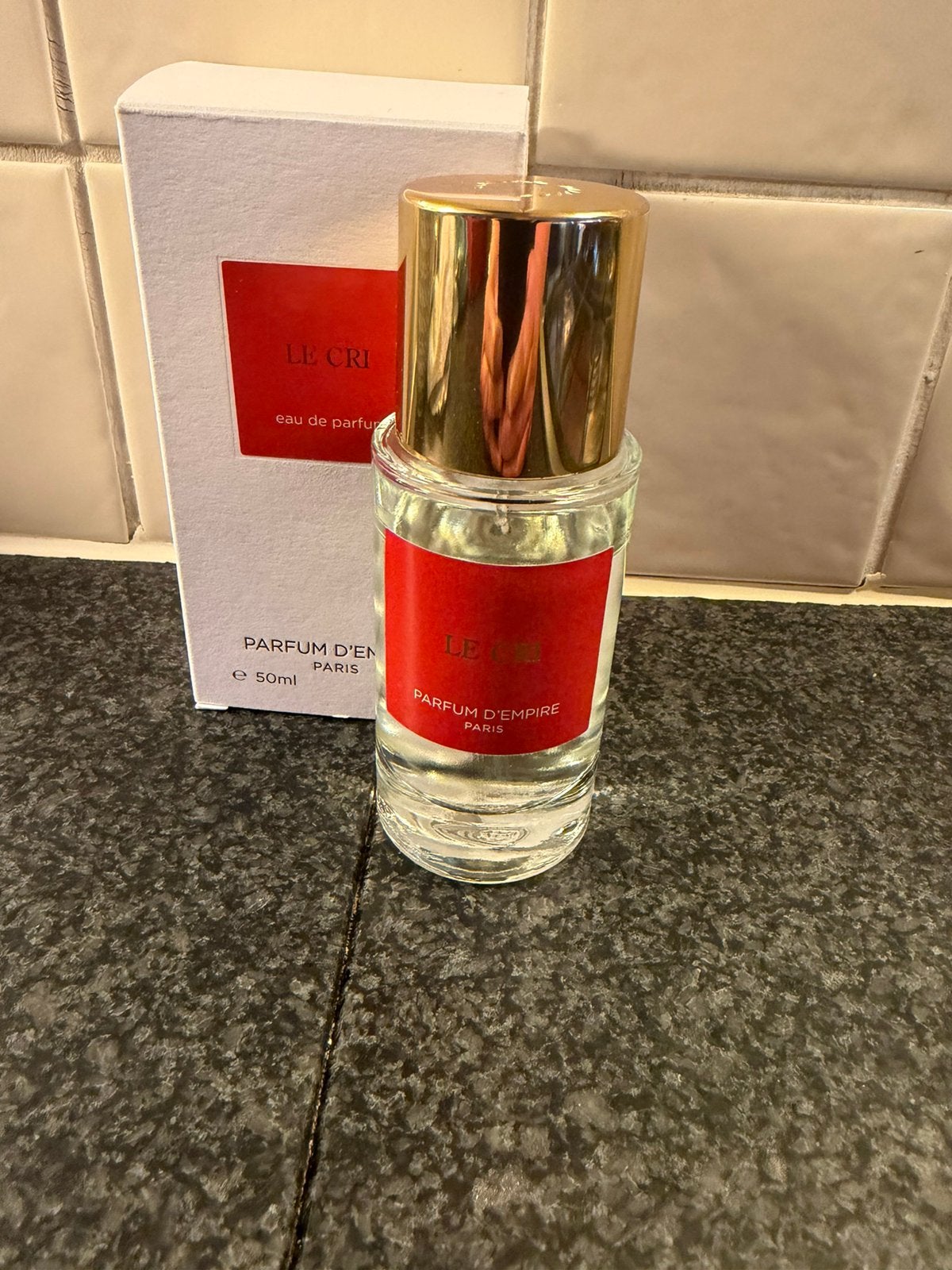 Parfum d’Empire Le Cri de la Lumière Iris & Musk |, Ophalen of Verzenden, Gebruikt, Parfumfles