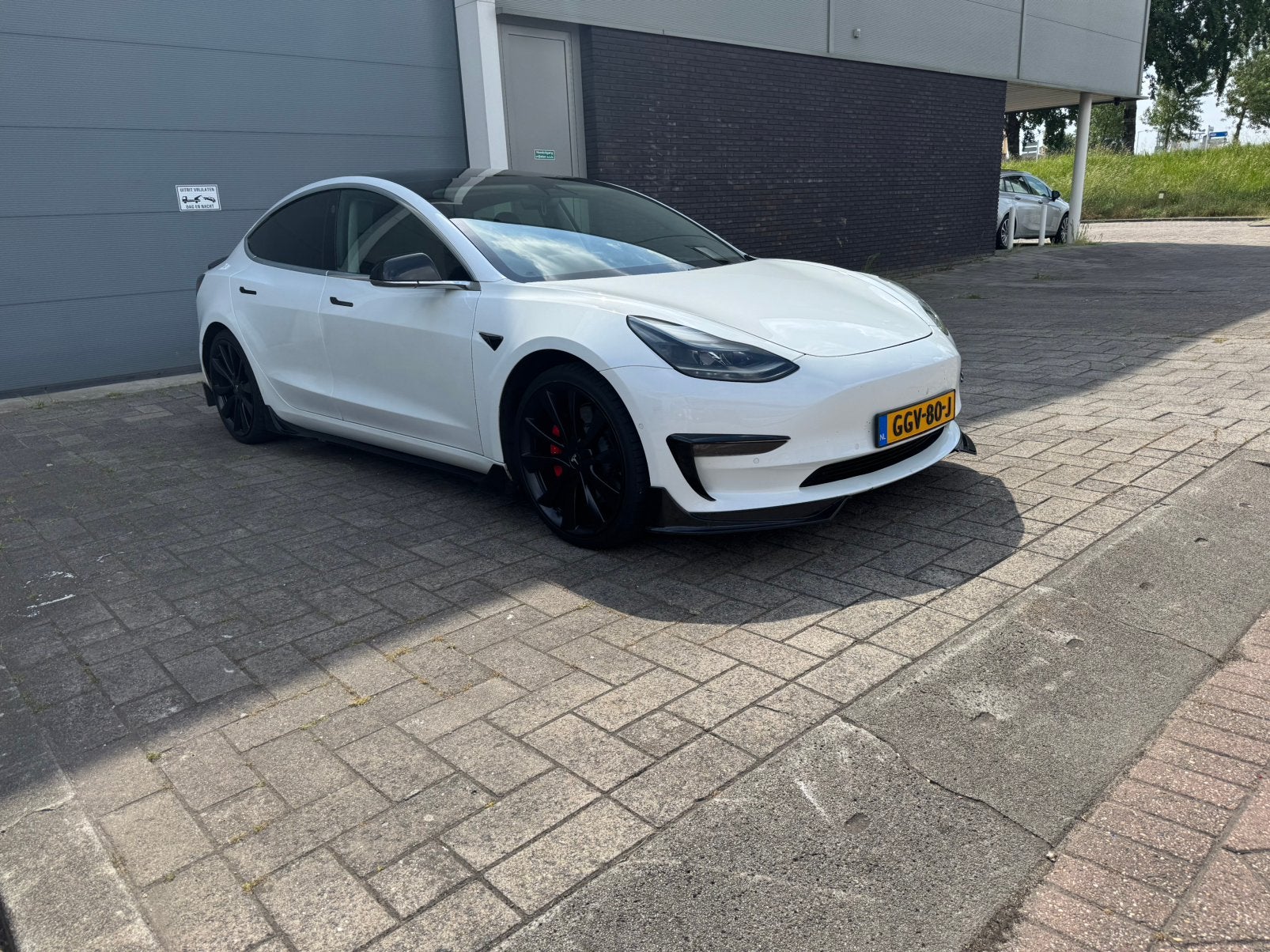 Tesla Model 3 performance 2020 Wit 513 pk, Auto's, Tesla, Particulier, Model 3, Elektrisch, Sedan, Automaat, Geïmporteerd, Wit