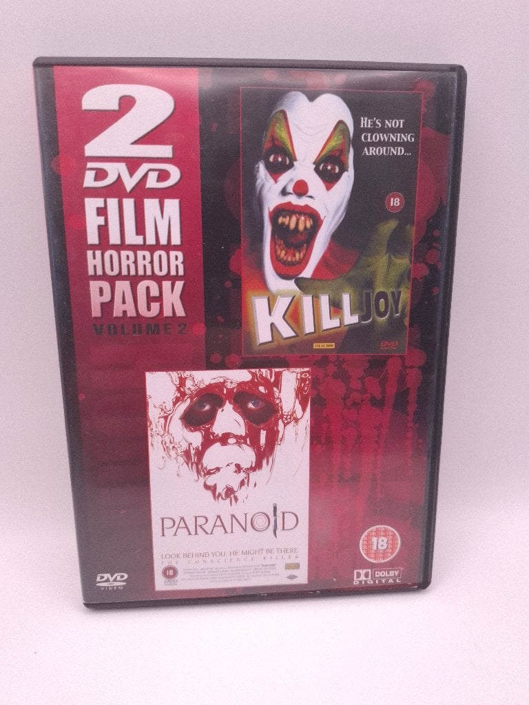 2 dvd film horror pack volume 2, Cd's en Dvd's, Vanaf 18 jaar, Import, Slasher, Ophalen of Verzenden