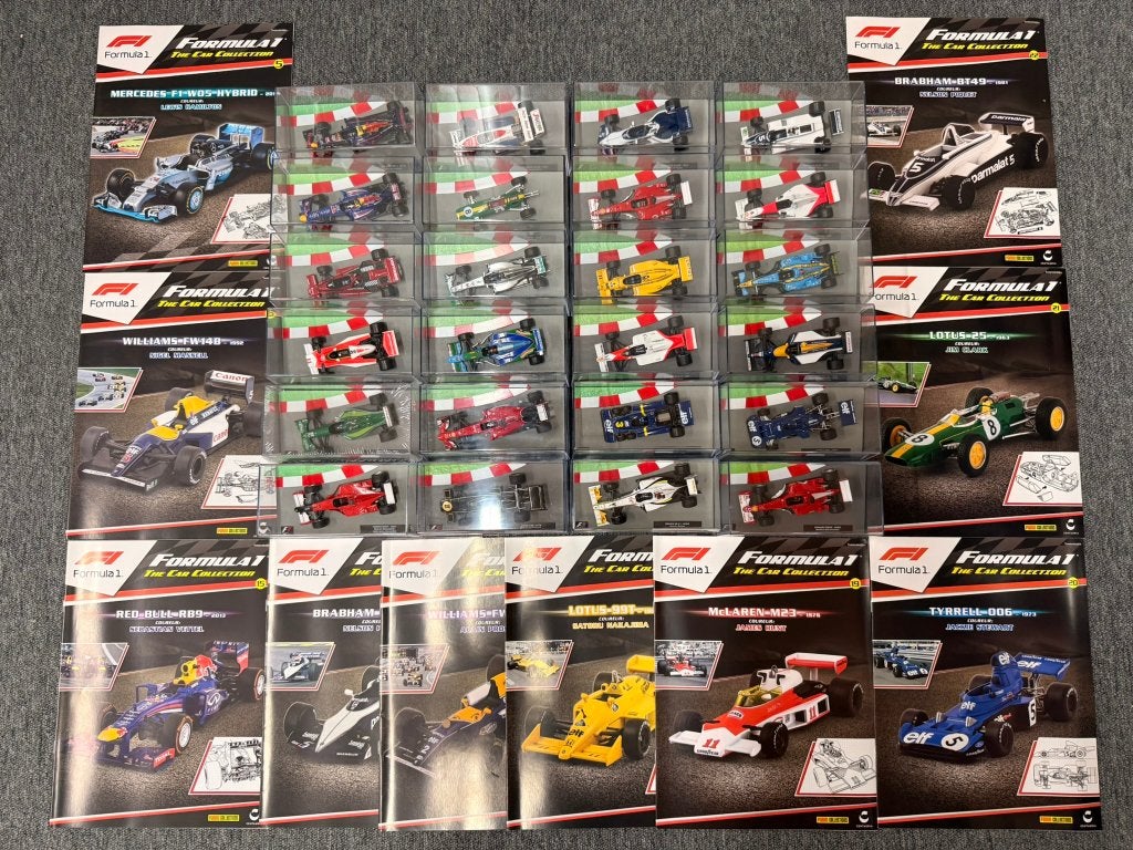 24x Altaya F1 Formule 1 Ferrari Red Bull Verstappen 1:43 etc, Auto, Zo goed als nieuw, 8124AD Wesepe, Info@dinkytoysinkoop.nl