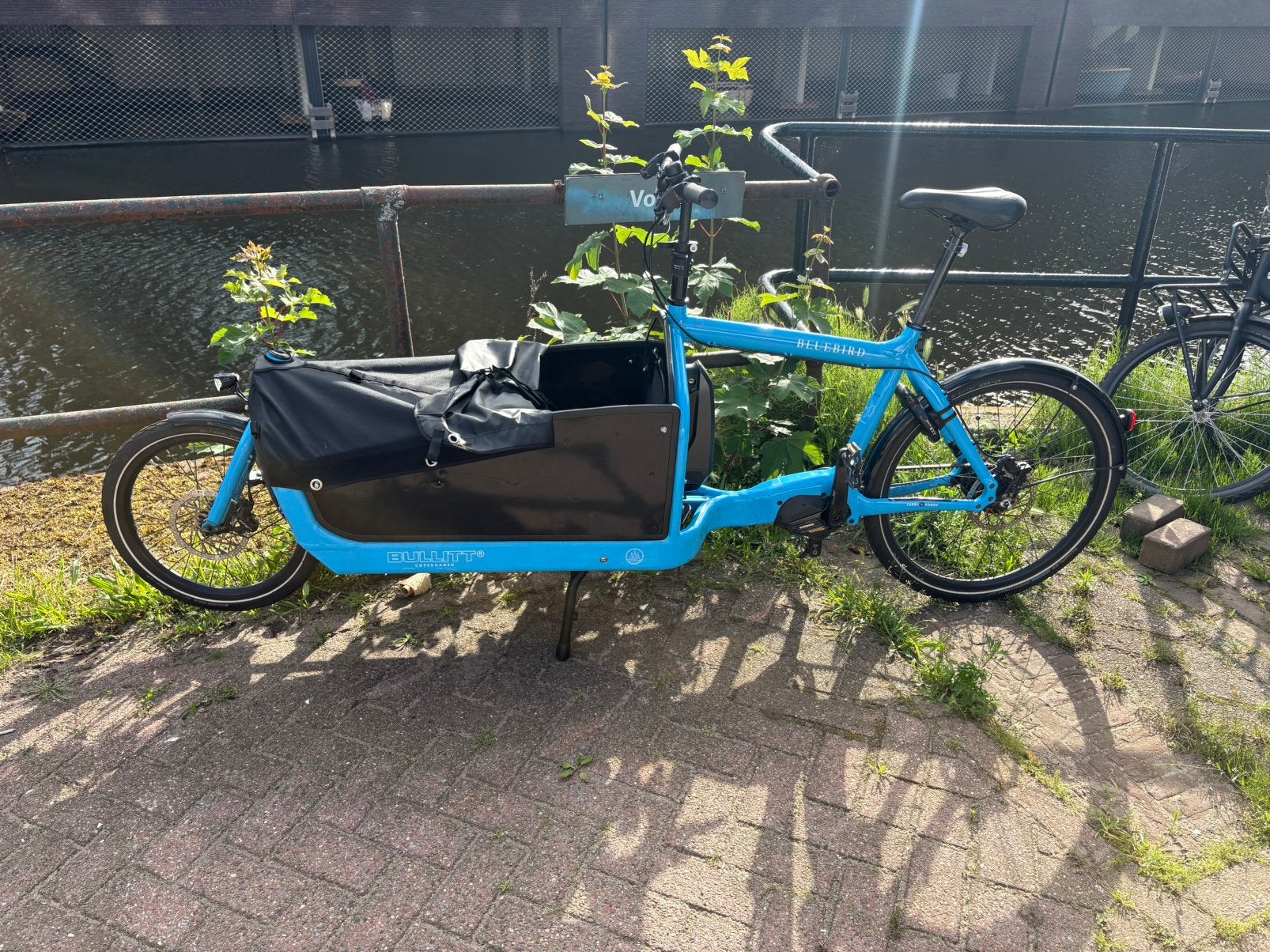 eBullitt EP8 bakfiets -Gates riem - Shimano Nexus Inter-5E, Elektrisch, Zo goed als nieuw, 2 kinderen, Schijfrem