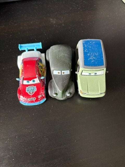 Disney pixar cars diecast auto setje, Ophalen of Verzenden, Zo goed als nieuw