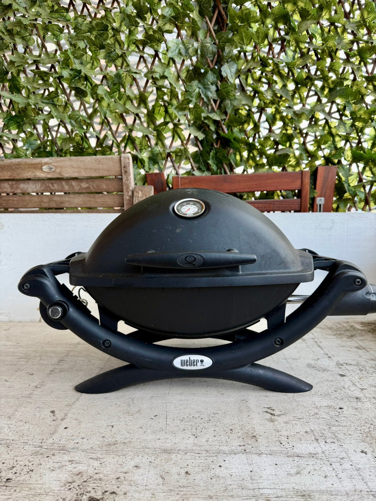 Weber Q1200 Gasbarbecue, Ophalen, Gebruikt