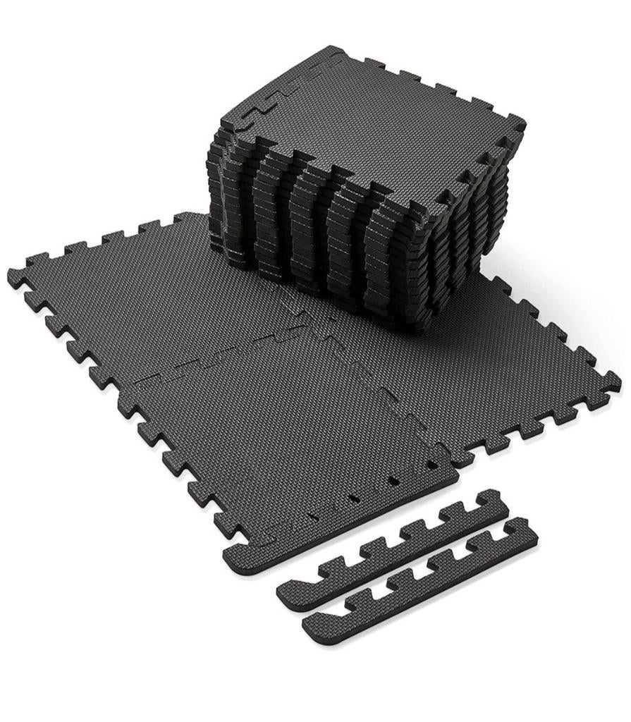 Fitnessmatten set 125 - 30x30cm - Waterdicht & Antislip, Doe-het-zelf en Verbouw, Ophalen of Verzenden, Nieuw, 10 tot 15 m², Overige typen