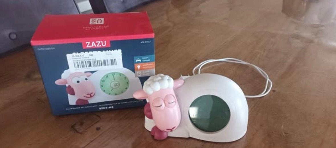 Sazu het schaap slaapwekker, Ophalen of Verzenden, Zo goed als nieuw