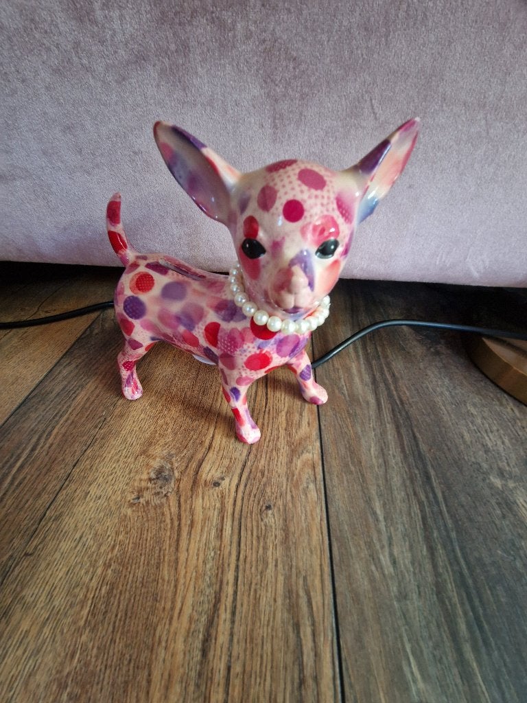 Pomme Pidou Chihuahua, Verzamelen, Spaarpotten, Ophalen of Verzenden, Nieuw, Steen, Aardewerk of Keramiek, Dier