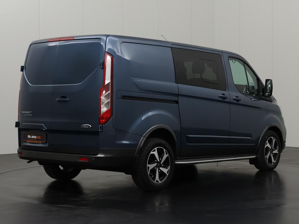 Ford Transit Custom 2.0TDCI 170PK Automaat Dubbele Cabine |, Automaat, Gebruikt, Zwart, Blauw