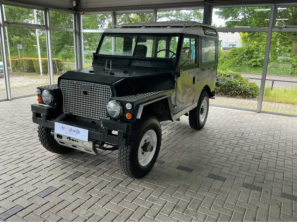Land Rover 88" STAWAG Oldtimer, 2286 cc, Land Rover, Bedrijf, 6 stoelen