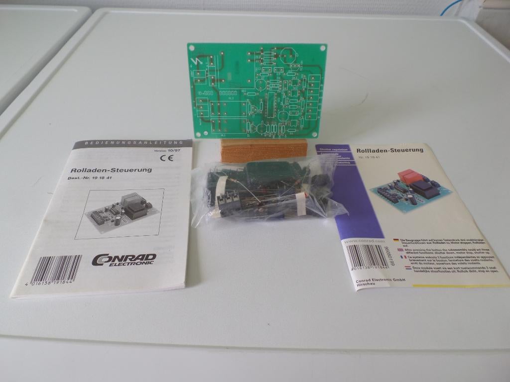 Rolluikbesturing, CONRAD, elektronica bouwpakket-(#8937), Hobby en Vrije tijd, Elektronica-componenten, Nieuw, Ophalen of Verzenden