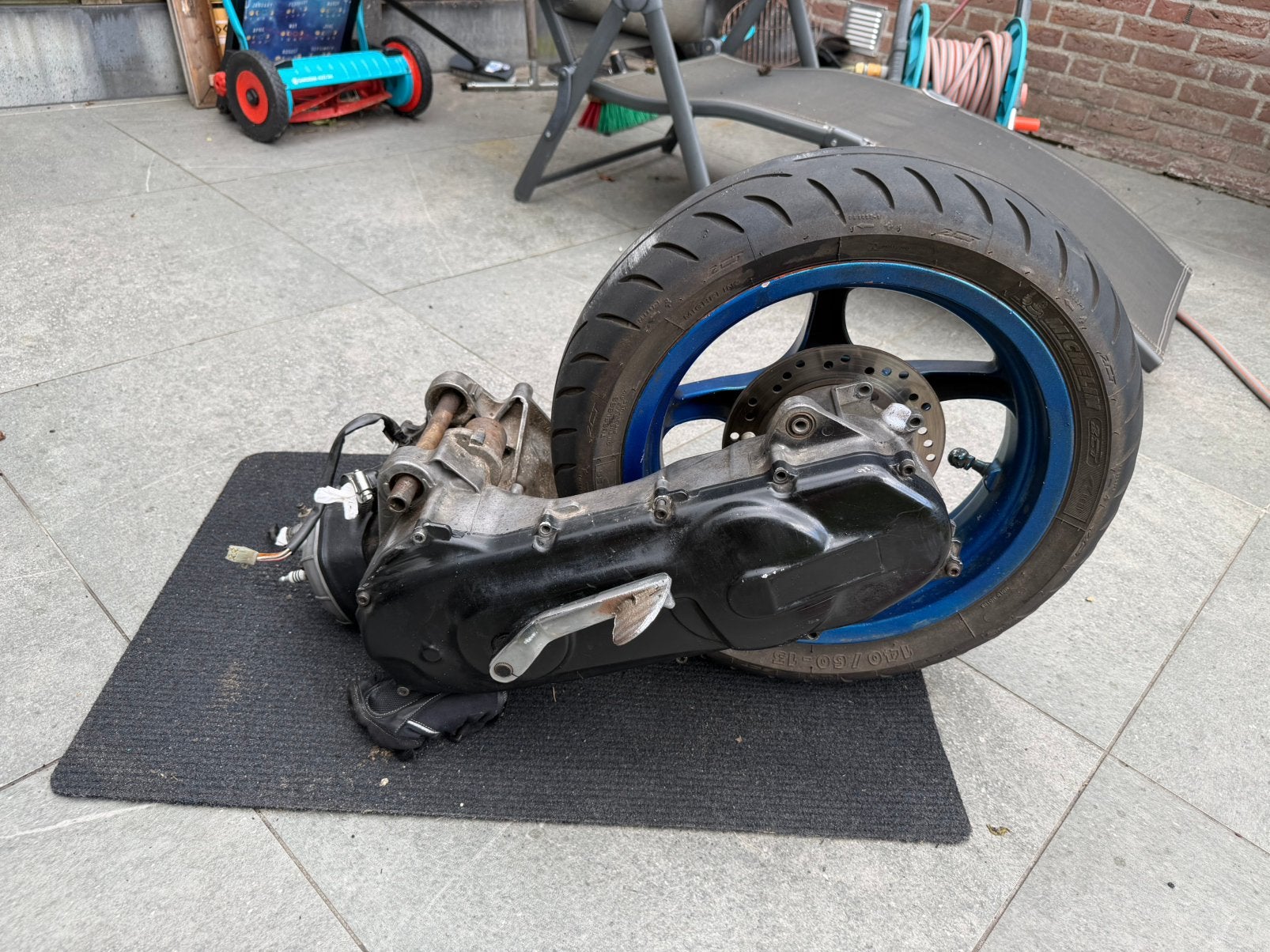 aerox 70cc blok, Ophalen