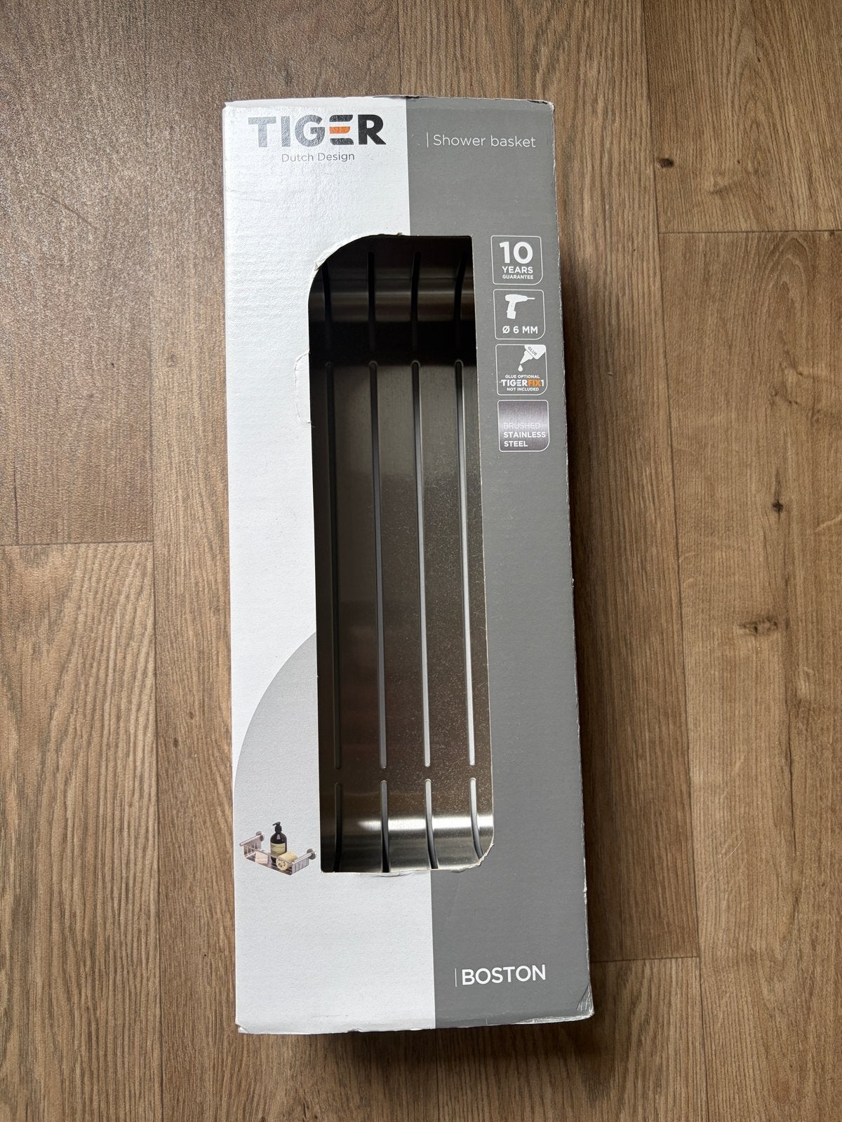 Tiger Boston Shower Basker - Nieuw in doos, Nieuw, Ophalen of Verzenden, Douche-accessoire, Overige merken