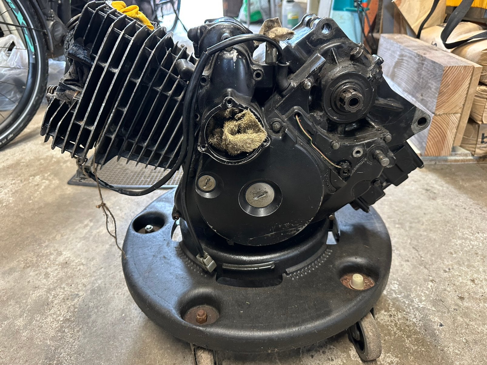 Honda FT500 blok incompleet, Motoren, Ophalen of Verzenden, Gebruikt