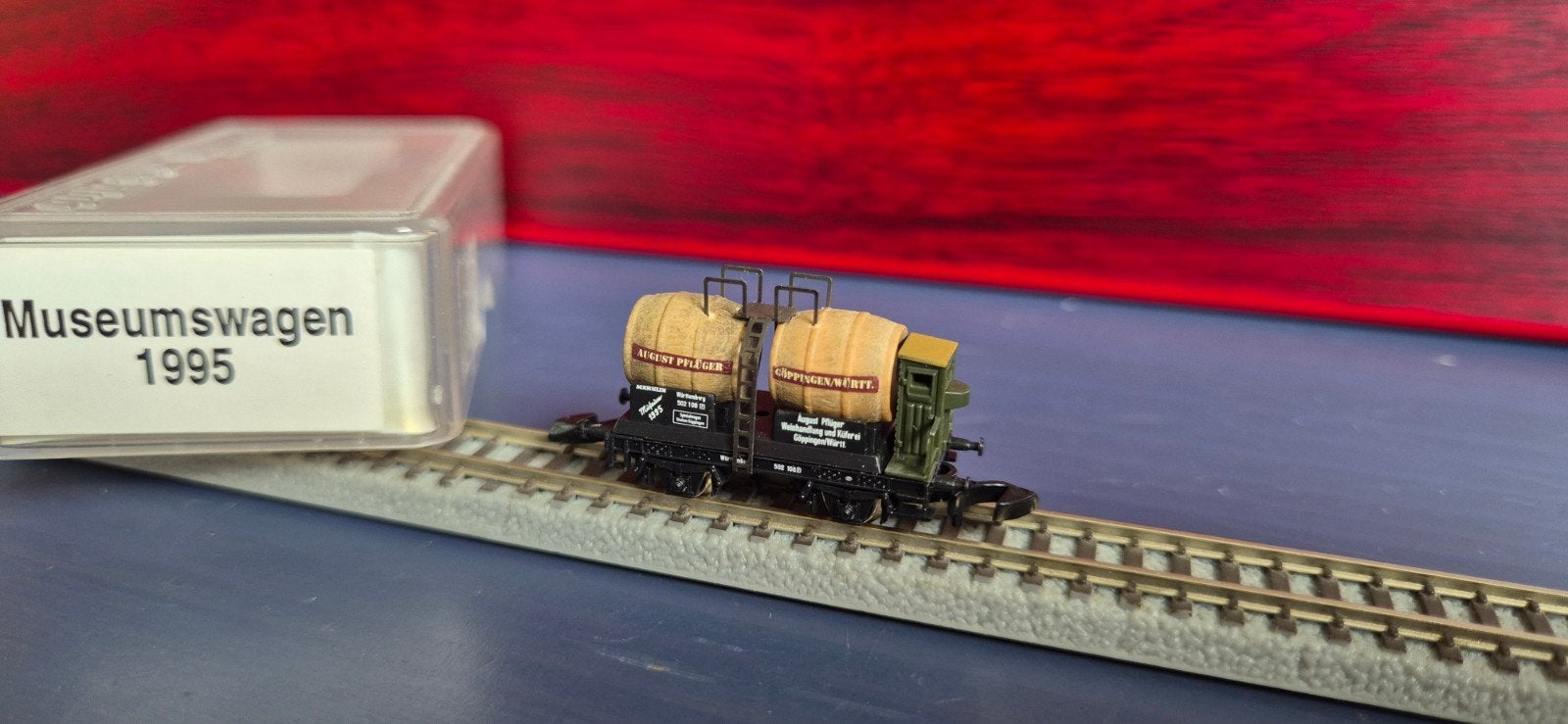Märklin Z Mini-Club Museumswagen 1995, Gebruikt, Gelijkstroom, Wagon, Ophalen of Verzenden