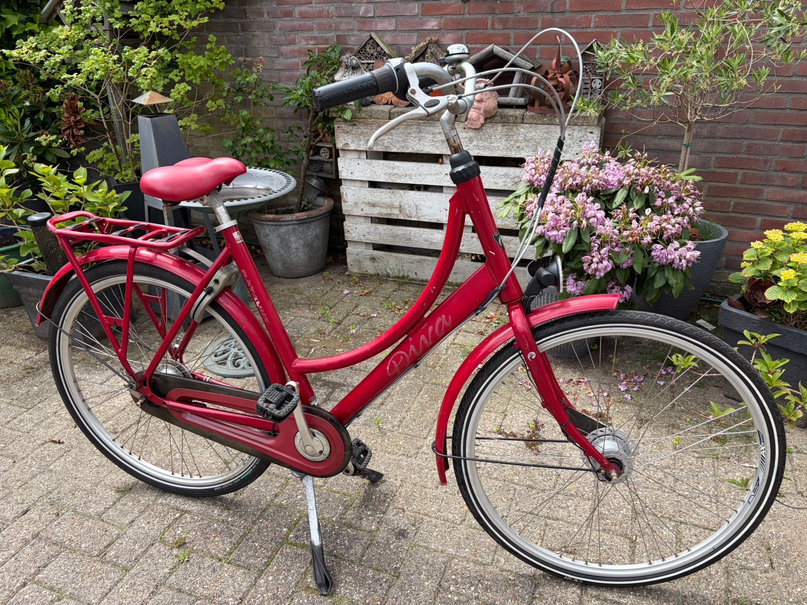 Goed rijdende Batavus dames fiets, 53 tot 56 cm, Batavus, Versnellingen, Ophalen of Verzenden