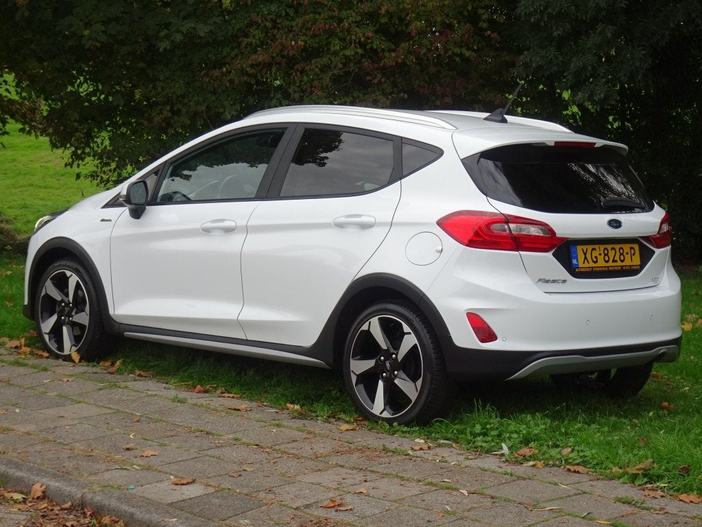Ford Fiesta 1.0 100pk Automaat Active met Navi en WinterPack, Dealer onderhouden, Stof, Gebruikt, Euro 6