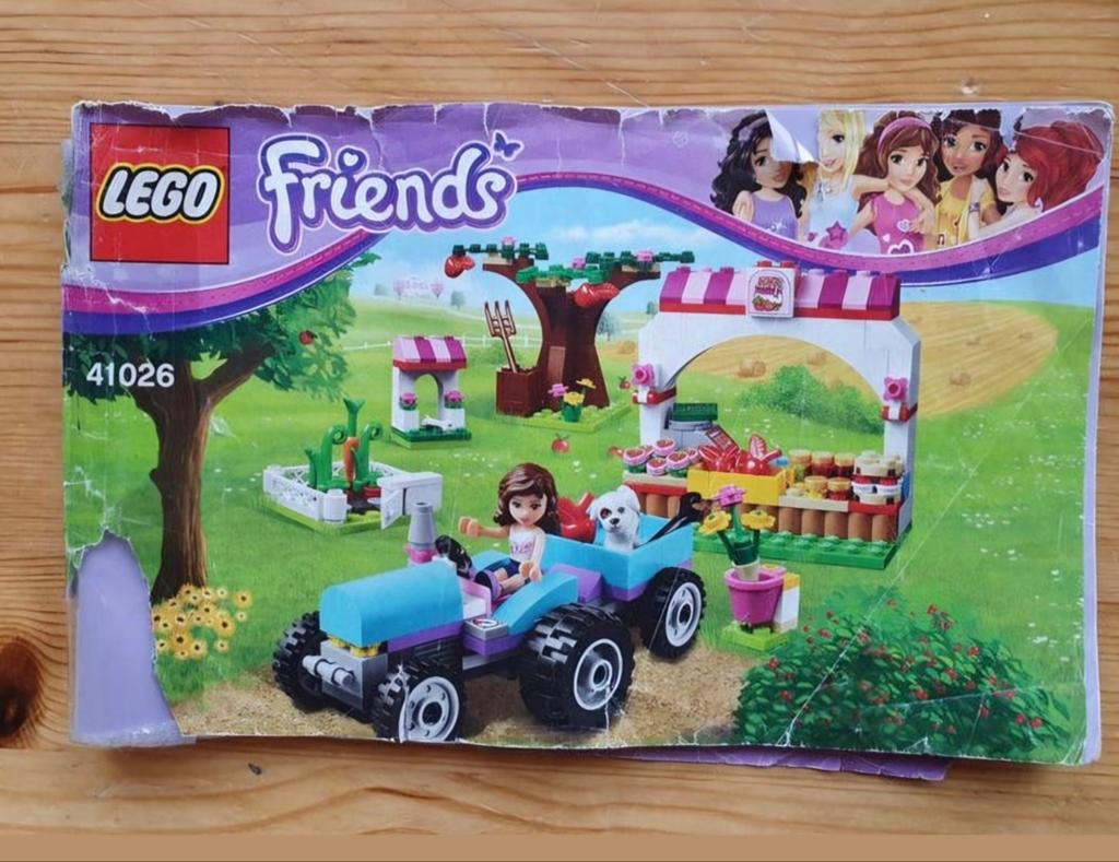 LEGO Friends 41026 Sunshine Oogst set - Tractor & Kraam, Ophalen of Verzenden