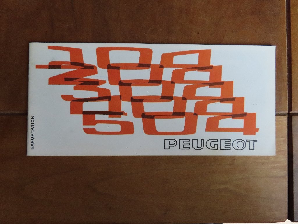 Folder Peugeot programma 1974 modeljaar 1975, Boeken, Auto's | Folders en Tijdschriften, Zo goed als nieuw, Peugeot, Ophalen of Verzenden