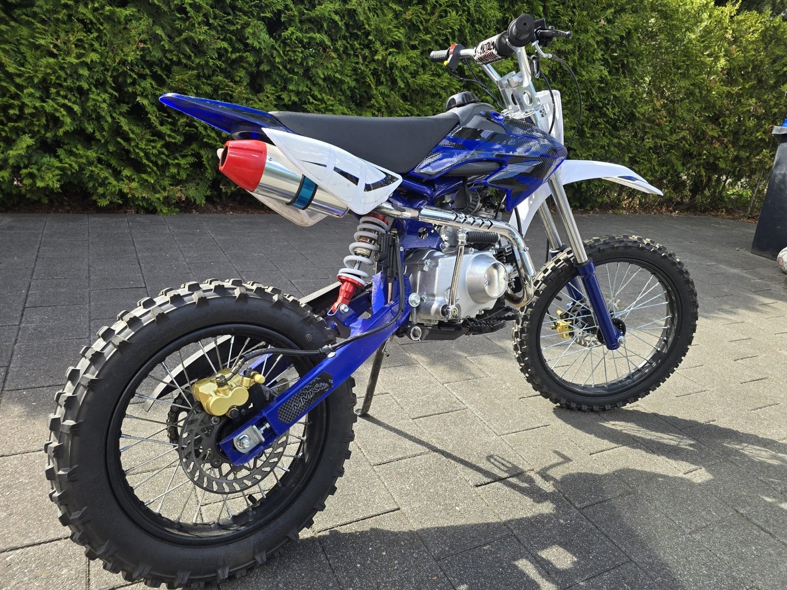 Pitbike 125cc - Zo goed als nieuw, Ophalen of Verzenden, Zo goed als nieuw, Schijfrem, Pitbike