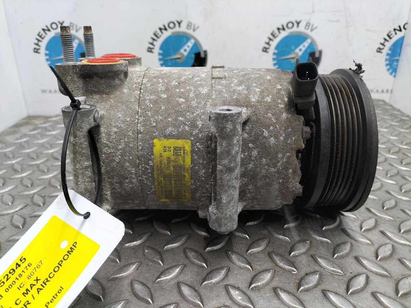 FORD FOCUS C MAX 1.6 Trend AIRCO COMPRESSOR / AIRCOPOMP 2011, Auto-onderdelen, Ophalen of Verzenden, Gebruikt, Stiba lid