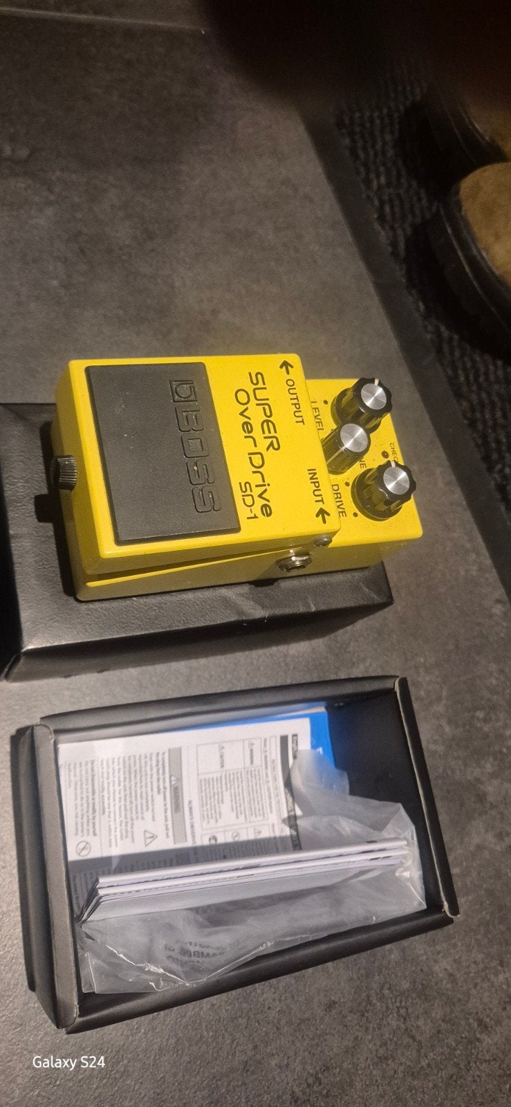 Boss super overdrive compleet, Muziek en Instrumenten, Effecten, Ophalen of Verzenden, Zo goed als nieuw, Distortion, Overdrive of Fuzz