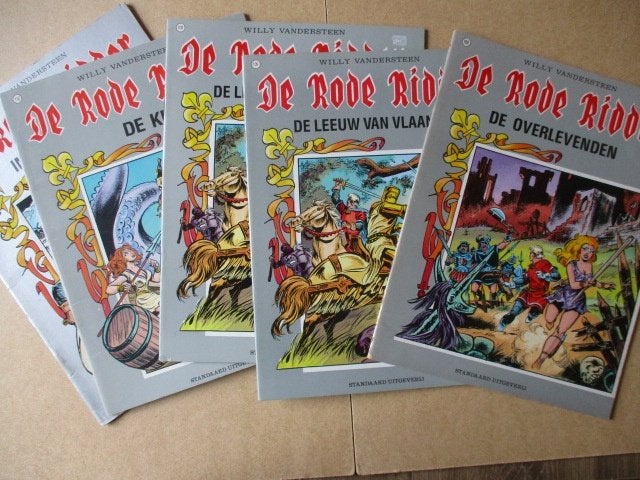adv11351 rode ridder, Eén stripboek, Ophalen, Gelezen