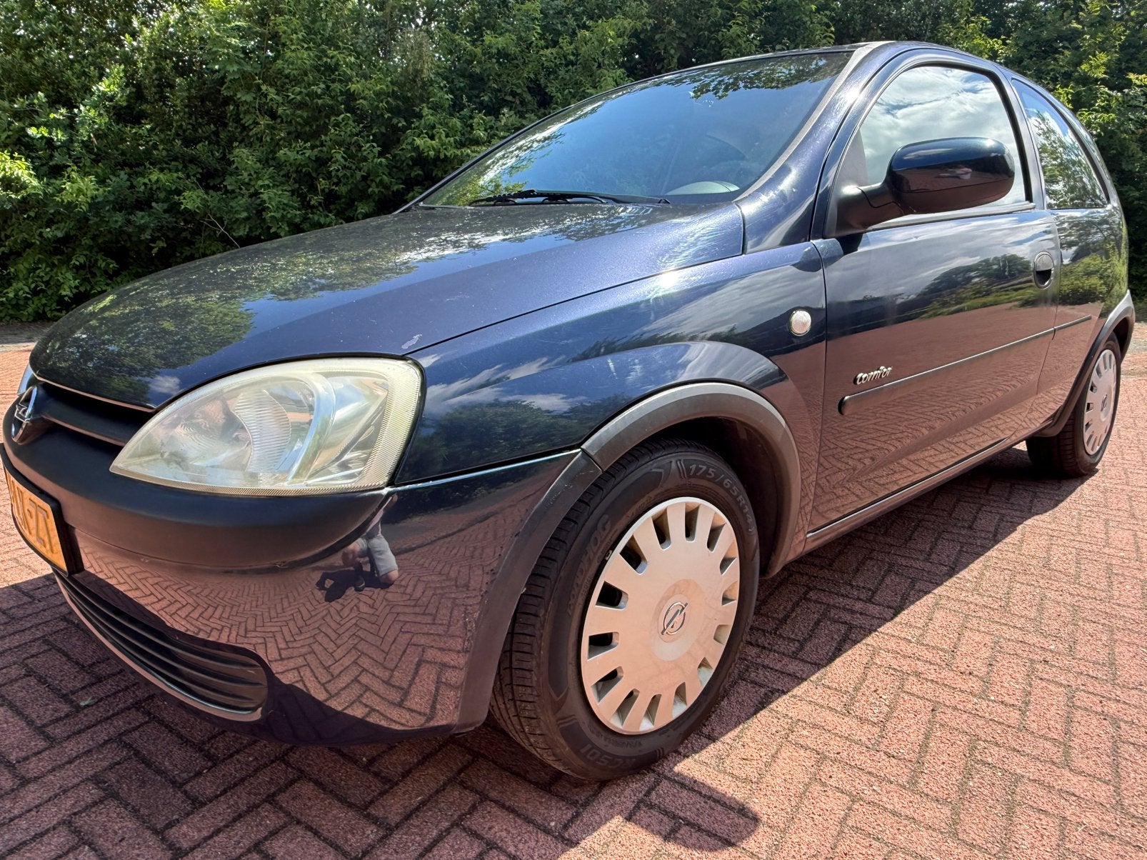 Opel Corsa 1.0 12V 3D 2002 nieuwe apk!!!, Auto's, Voorwielaandrijving, 450 kg, 973 cc, Handgeschakeld