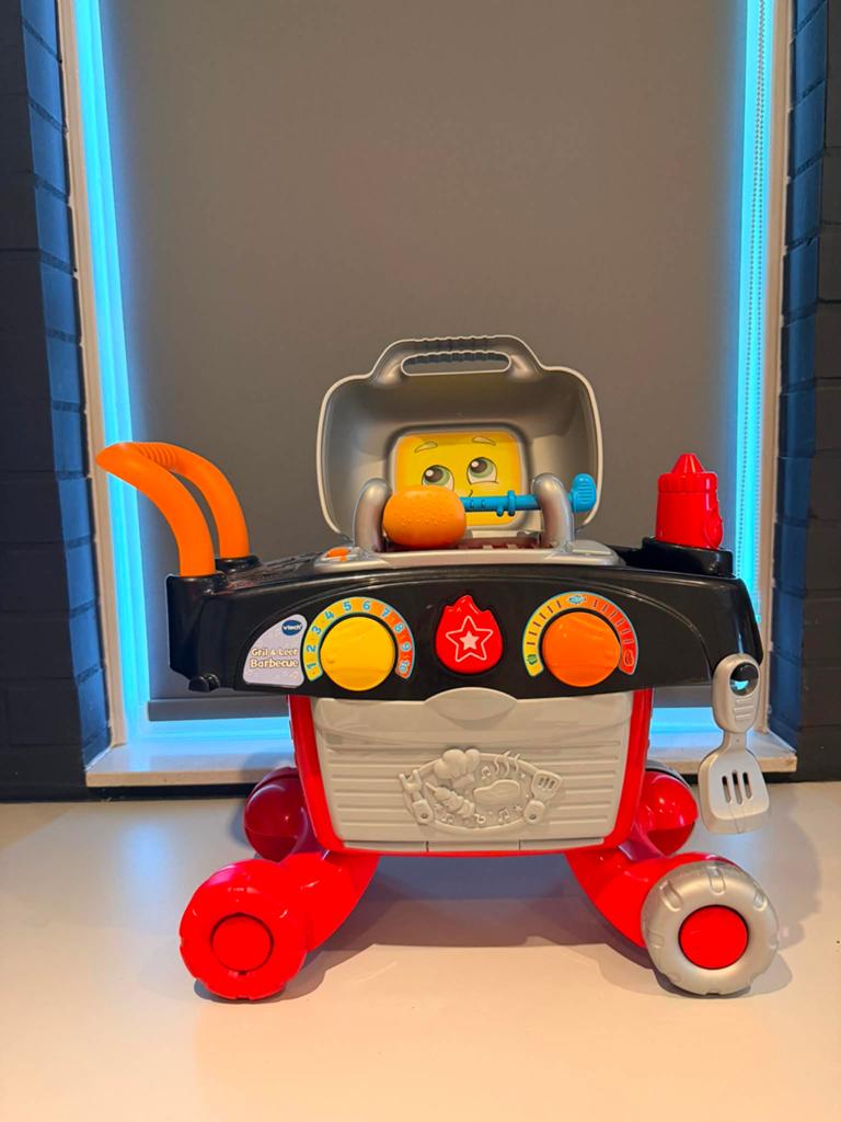 VTech Grill & Leer Barbecue Speelgoed, Ophalen, Zo goed als nieuw, Jongen of Meisje