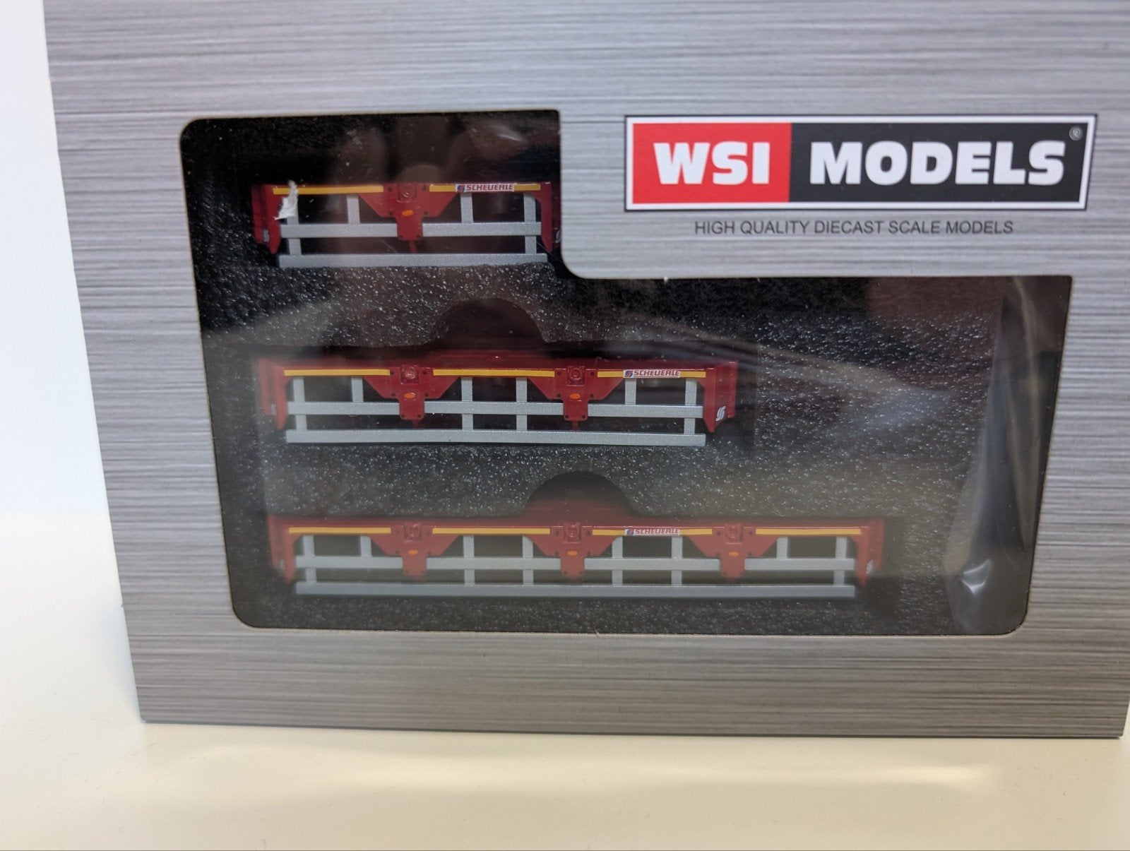 WSI Scheuerle inter combi spacers set, Ophalen of Verzenden, Zo goed als nieuw, Bus of Vrachtwagen, Wsi