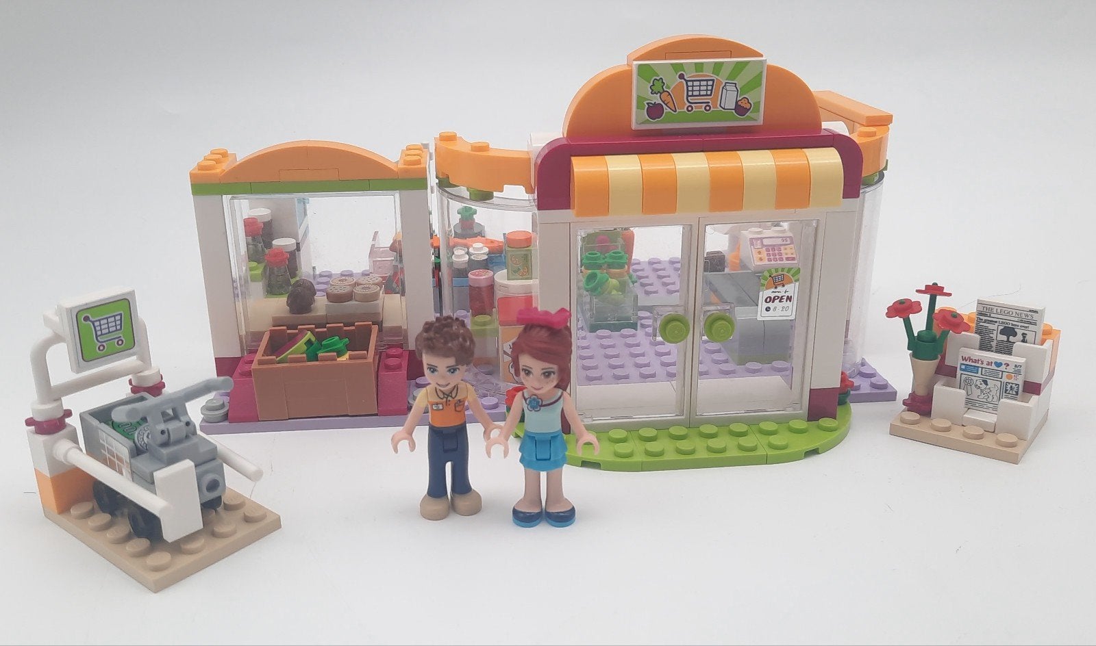 Lego Friends 41118 Heartlake Supermarkt compleet, Lego, Friends, Ophalen of Verzenden, Zo goed als nieuw