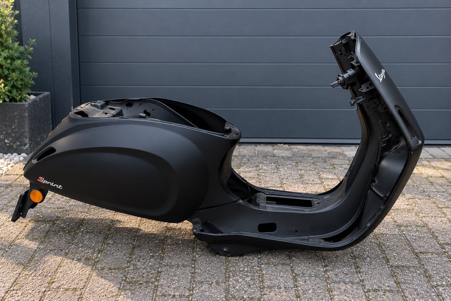 Vespa frame met Nederlands kenteken 2021, Ophalen of Verzenden, Gebruikt, Maximaal 25 km/u