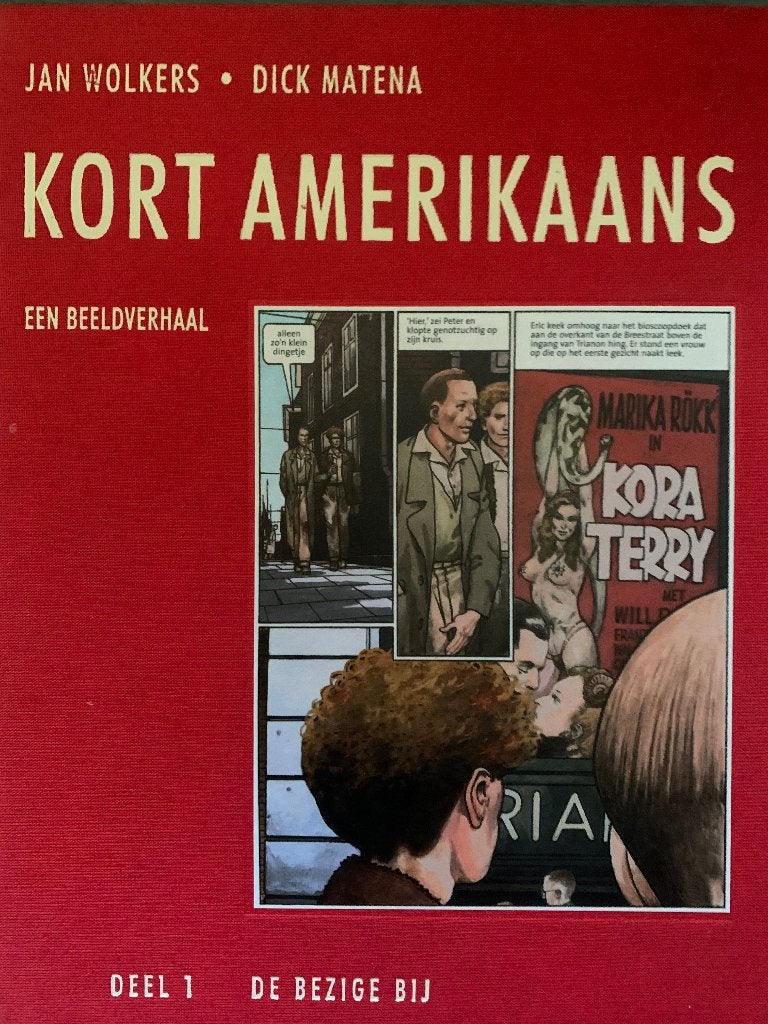 Kort Amerikaans 1 - Jan Wolkers Gesigneerd met tekening, Eén stripboek, Ophalen of Verzenden, Nieuw