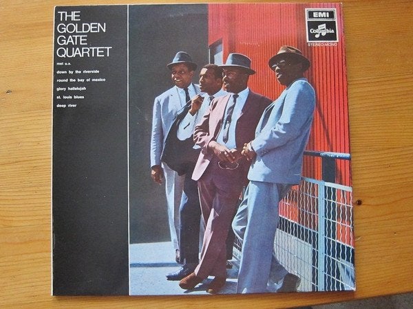 LP - The Golden Gate Quartet ‎– The Golden Gate Quartet, LP, Gebruikt, Funk, Ophalen of Verzenden