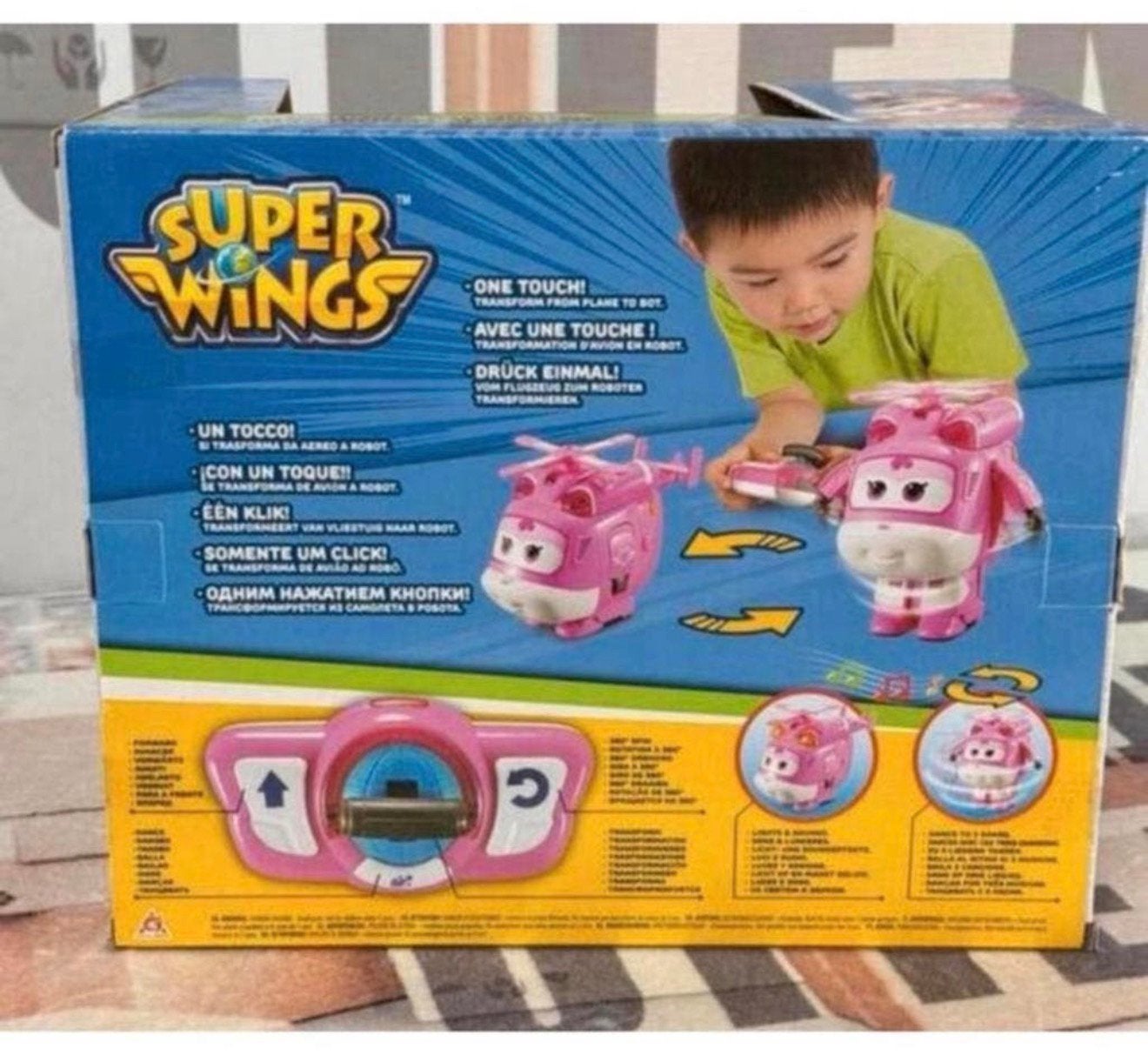 Super Wings DIZZY - Dance & Transform Helikopter bestuurbaar, T, Nieuw, T, Ophalen of Verzenden