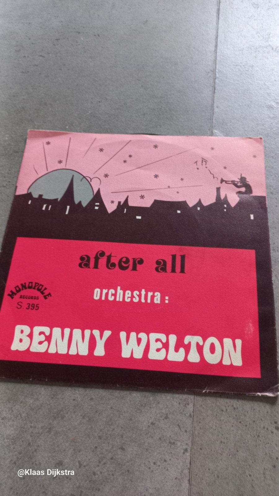 Benny Welton - After All, Gebruikt, 7 inch, Ophalen of Verzenden, Pop