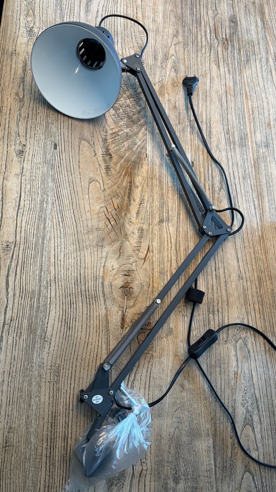 IKEA Tertial bureaulamp - gratis af te halen, Gebruikt, Grijs, IKEA, Verstelbaar