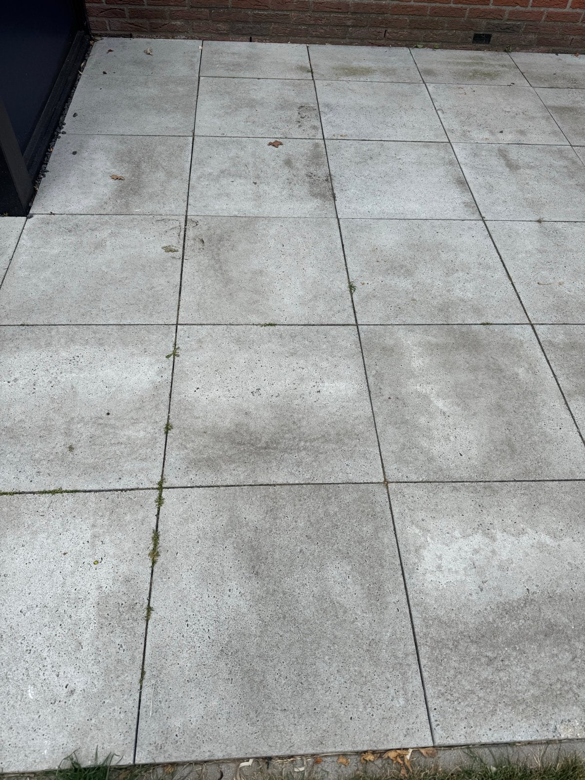 34 gebruikte 60x60 terrastegels, Ophalen, Gebruikt, 10 m² of meer, Beton