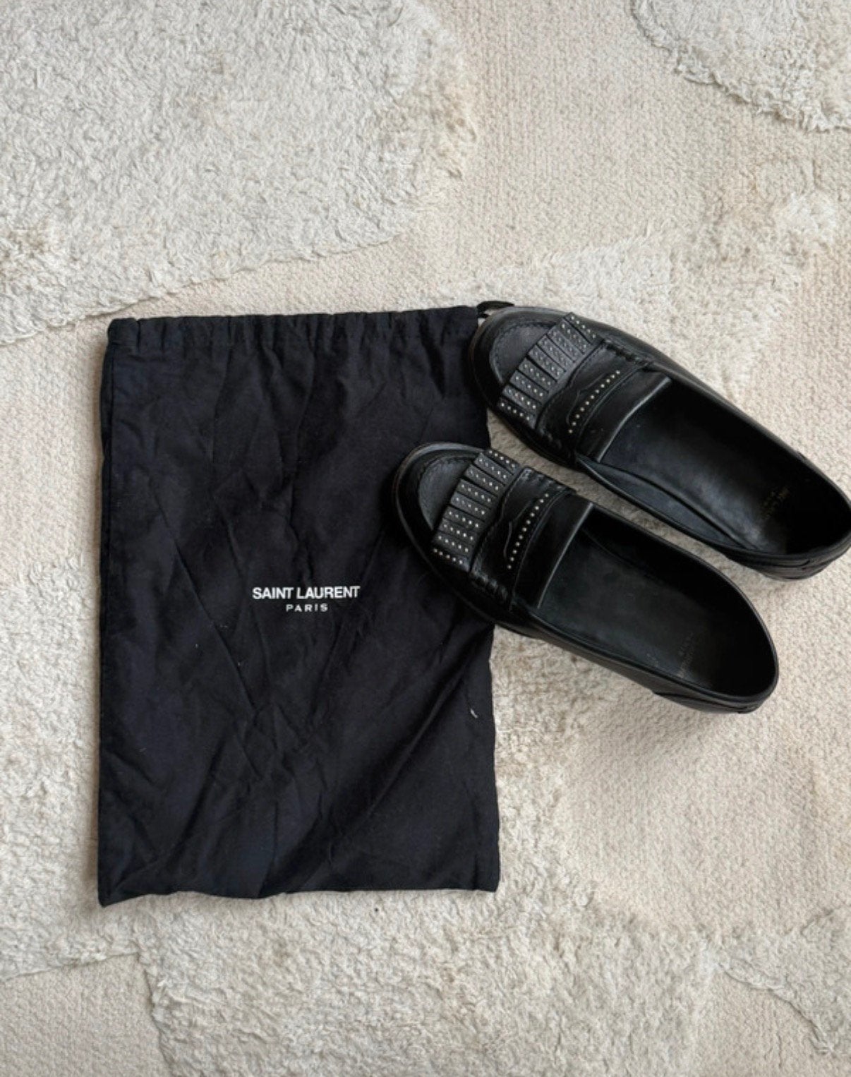 Vintage Saint Laurent Loafers, Verzenden, Zo goed als nieuw
