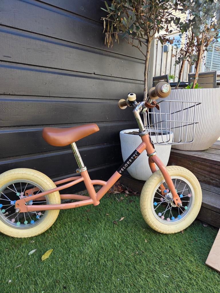 Veloretti loopfiets met mandje, Ophalen of Verzenden, Gebruikt, Loopfiets