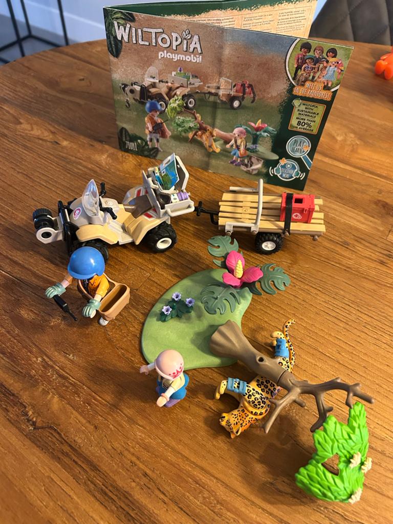Playmobil Wiltopia 71011 dierenreddingsquad, Ophalen of Verzenden, Zo goed als nieuw, Jongen of Meisje