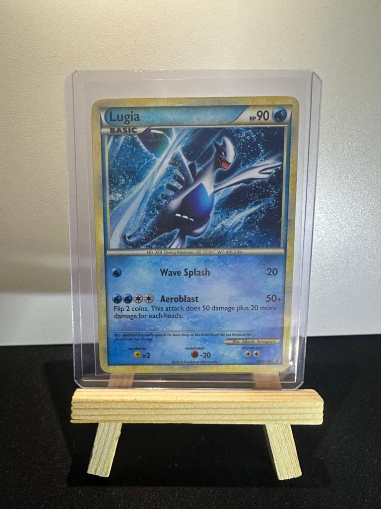 Lugia HGSS02, Ophalen of Verzenden, Zo goed als nieuw, Losse kaart, Foil
