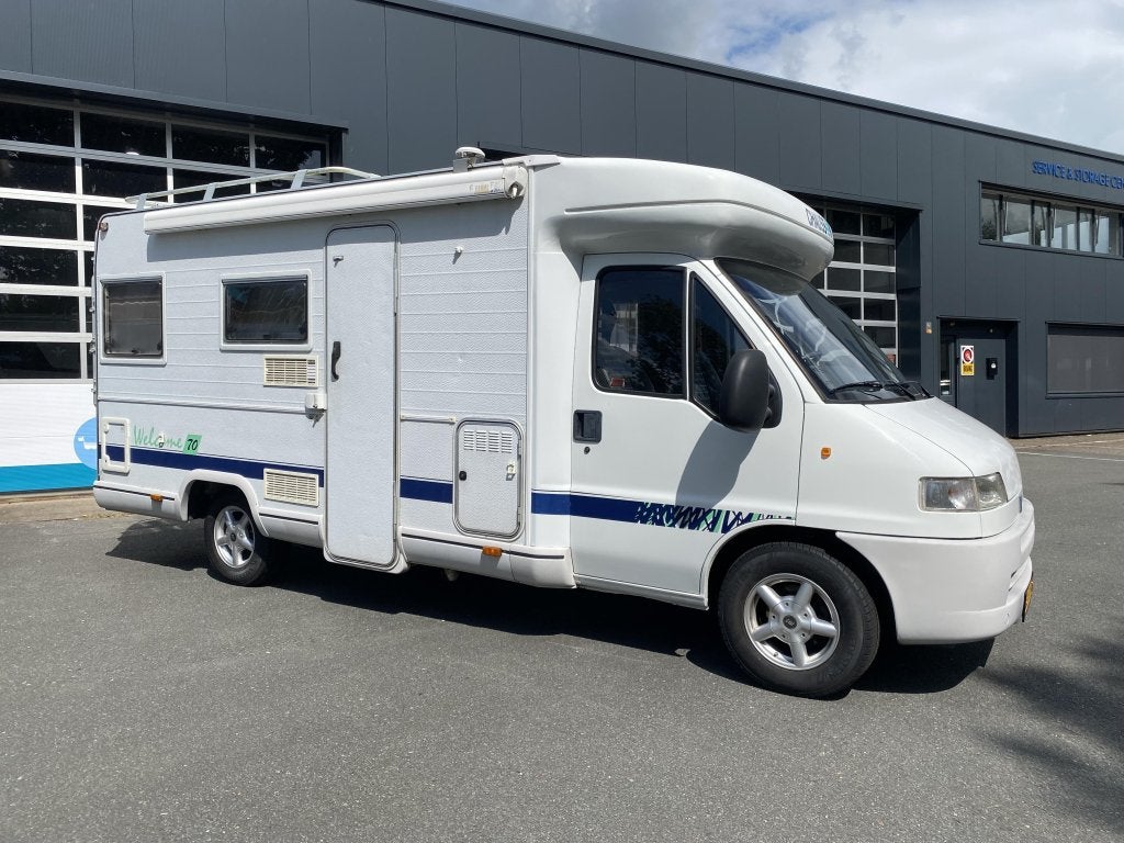 Chausson Welcome 70, Caravans en Kamperen, Koelkast, Tot en met 2, Luifel, Cassettetoilet