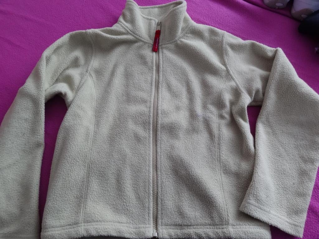 heerlijk warm groen vest mt 152, Kinderen en Baby's, Kinderkleding | Maat 152, Ophalen of Verzenden, Gebruikt, Meisje, Trui of Vest