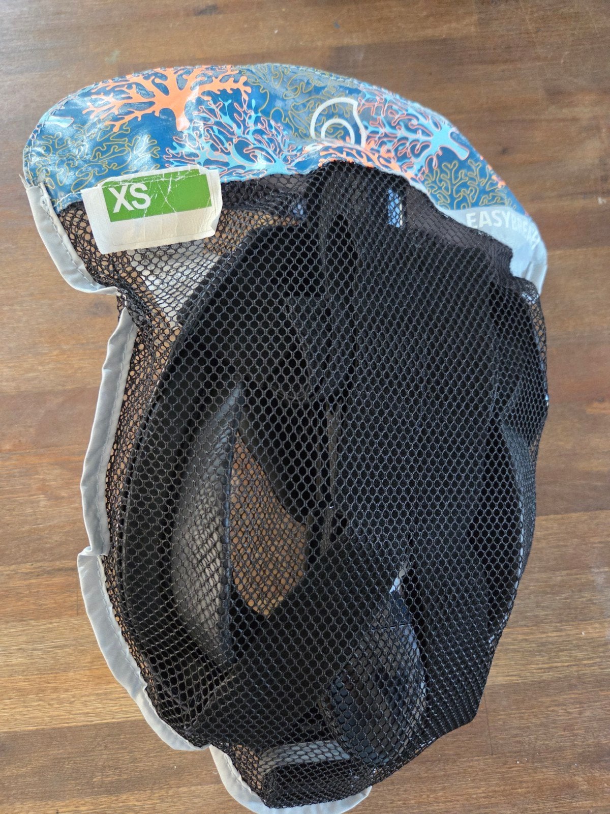 Snorkelmasker 2x Easybreath XS - Zwart, Ophalen, Zo goed als nieuw, Snorkelmasker