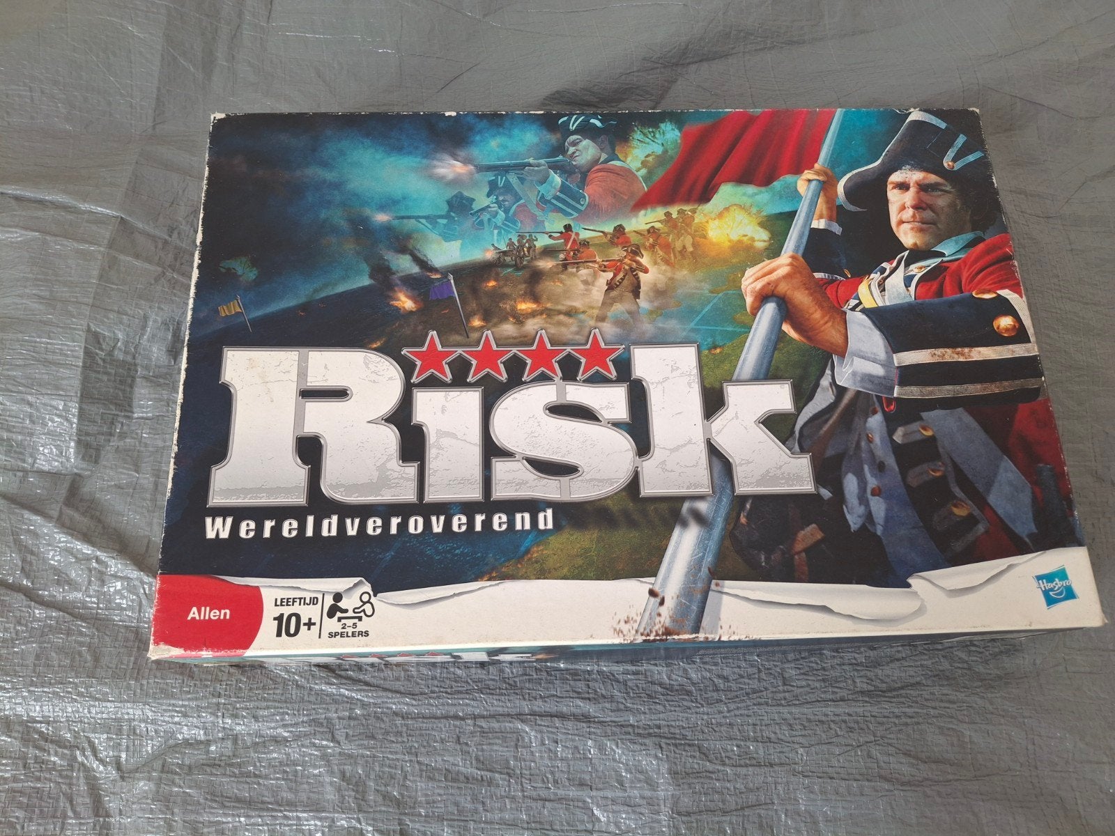 Risk, gebruikt maar wel compleet, Vijf spelers of meer, Ophalen of Verzenden, Gebruikt