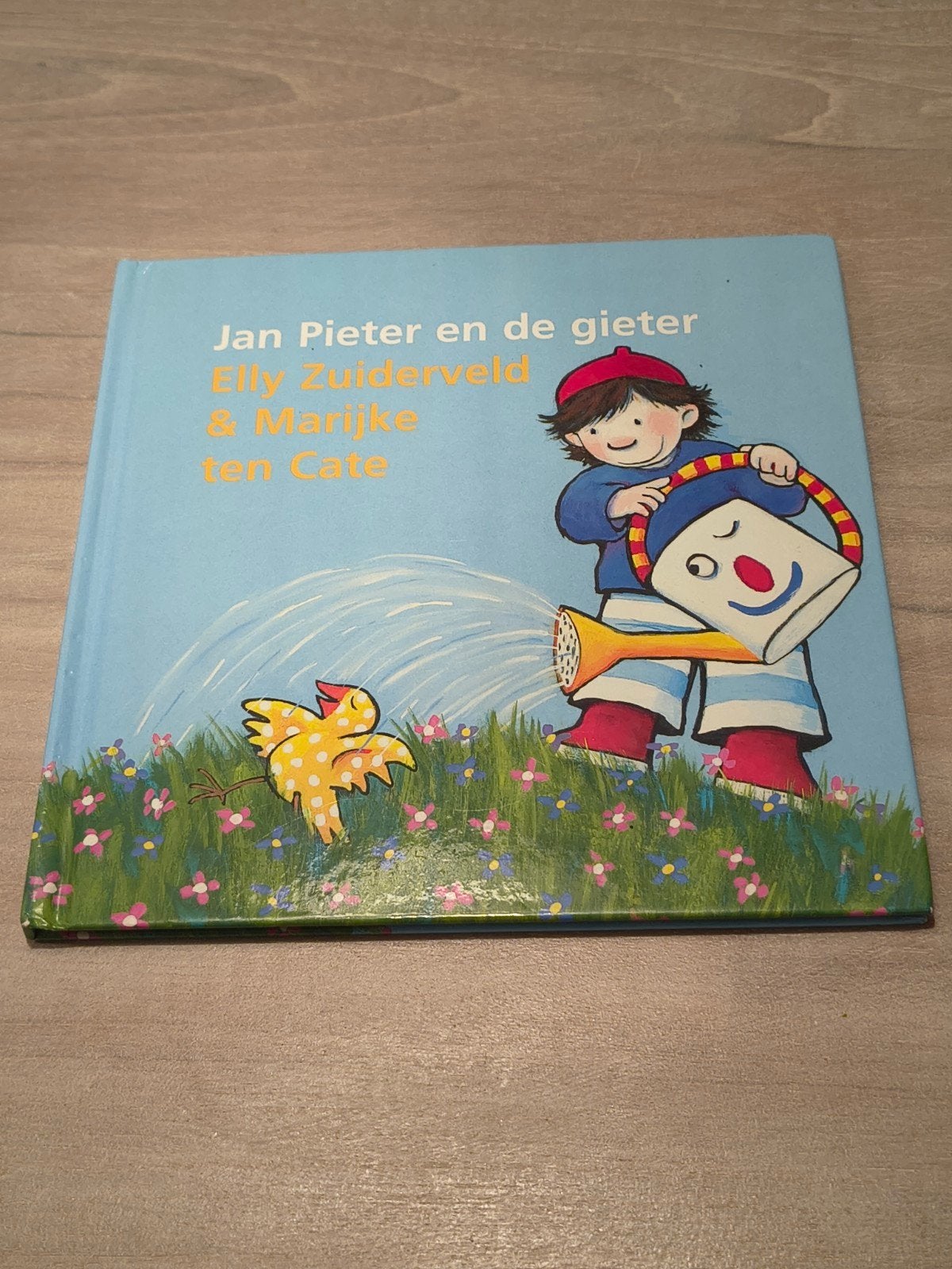 Jan Pieter en de gieter - Elly Zuiderveld & Marijke ten Cate, Fictie algemeen, Jongen of Meisje, Ophalen of Verzenden, Zo goed als nieuw